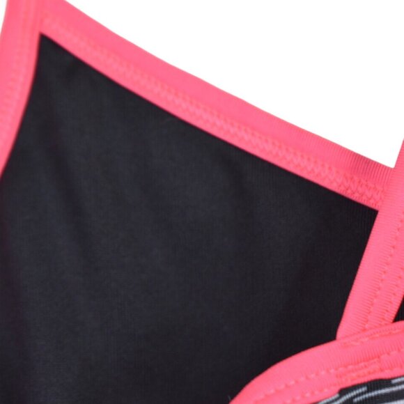 SO Sports Bra M Womens Adjustable Caged Back Polyester Blend Activewear - Picture 6 of 9